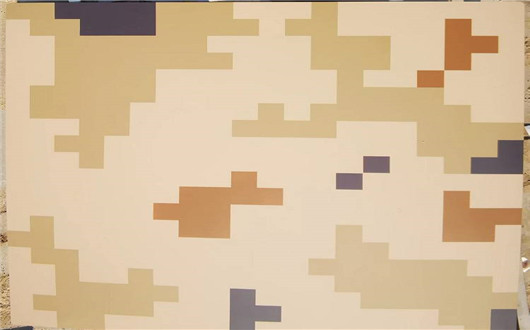 伊犁荒漠迷彩漆喷涂